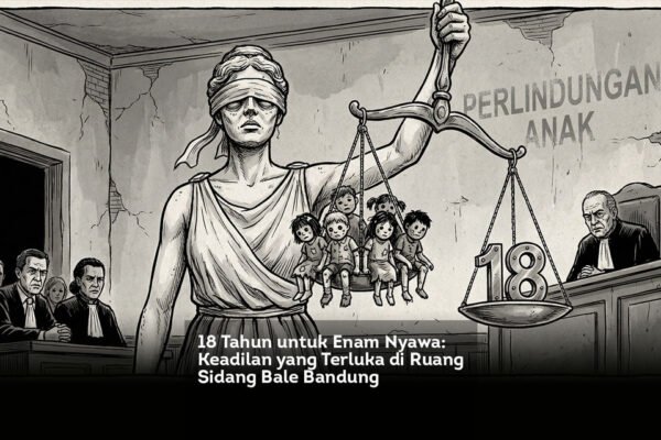18 Tahun untuk Enam Nyawa. Keadilan yang Terluka di Ruang Sidang Bale Bandung locusonline featured image