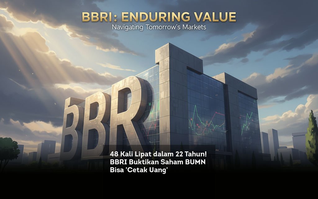 48 Kali Lipat dalam 22 Tahun BBRI Buktikan Saham BUMN Bisa Cetak Uang locusonline featured image