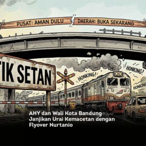 AHY dan Wali Kota Bandung Janjikan Urai Kemacetan dengan Flyover Nurtanio