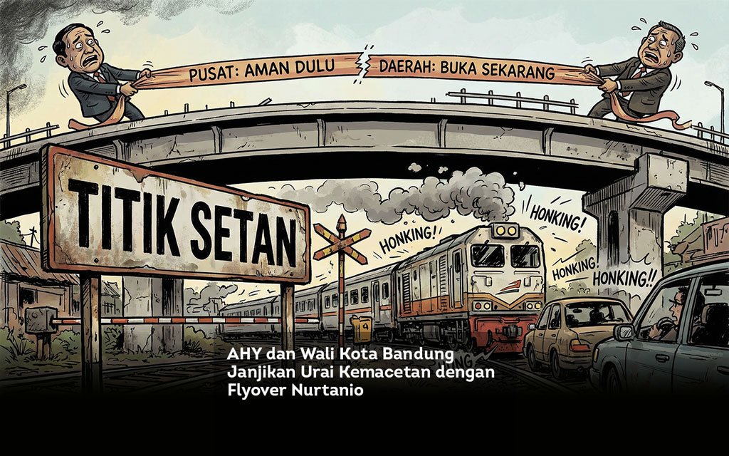 AHY dan Wali Kota Bandung Janjikan Urai Kemacetan dengan Flyover Nurtanio locusonline featured image