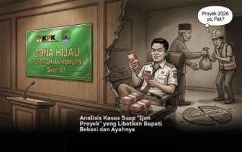 Analisis Kasus Suap Ijon Proyek yang Libatkan Bupati Bekasi dan Ayahnya locusonline featured image