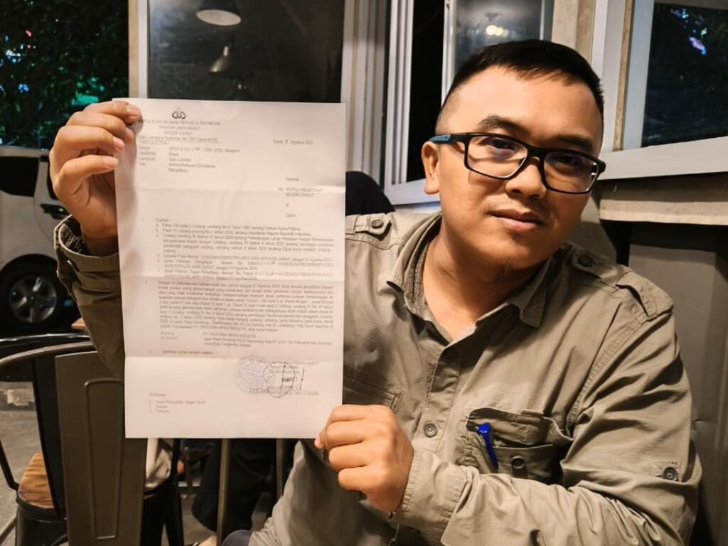 Polres Garut Belum Tetapkan Tersangka Kasus Alih Fungsi Lahan, Pelapor Siapkan Praperadilan