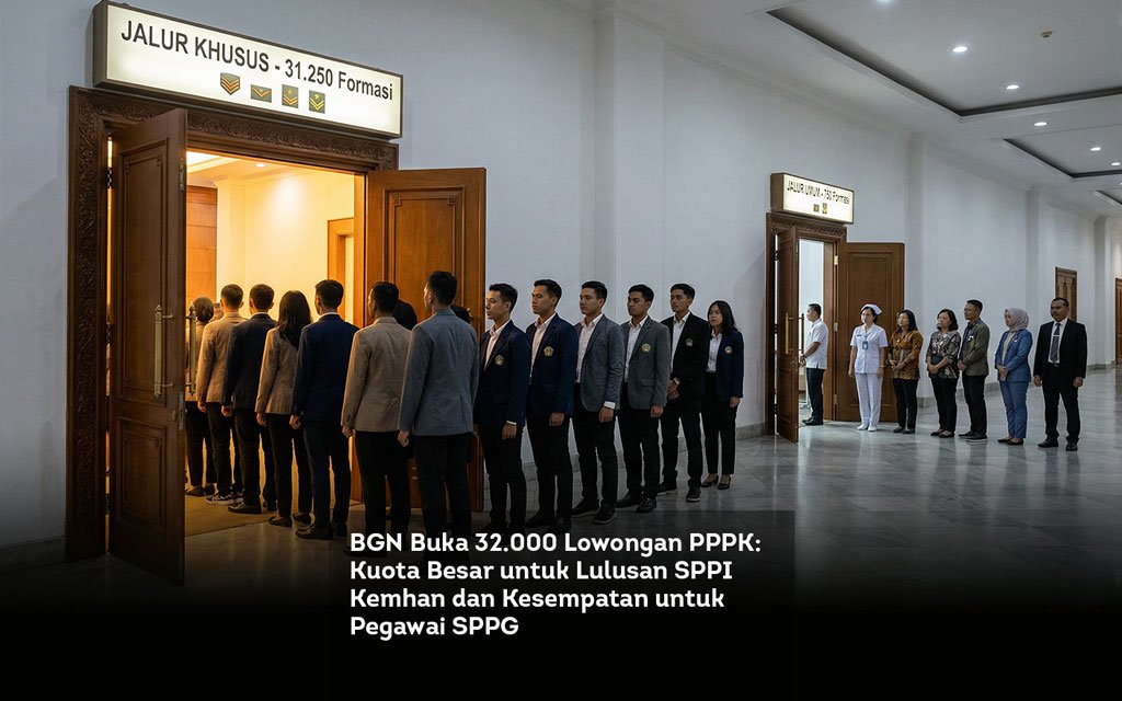 BGN Buka 32.000 Lowongan PPPK Kuota Besar untuk Lulusan SPPI Kemhan dan Kesempatan untuk Pegawai SPPG locusonline featured image