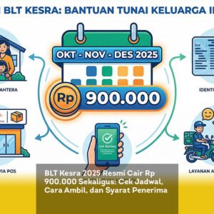 BLT Kesra 2025 Resmi Cair Rp 900.000 Sekaligus. Cek Jadwal, Cara Ambil, dan Syarat Penerima locusonline featured image