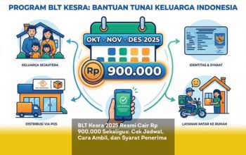 BLT Kesra 2025 Resmi Cair Rp 900.000 Sekaligus. Cek Jadwal, Cara Ambil, dan Syarat Penerima locusonline featured image