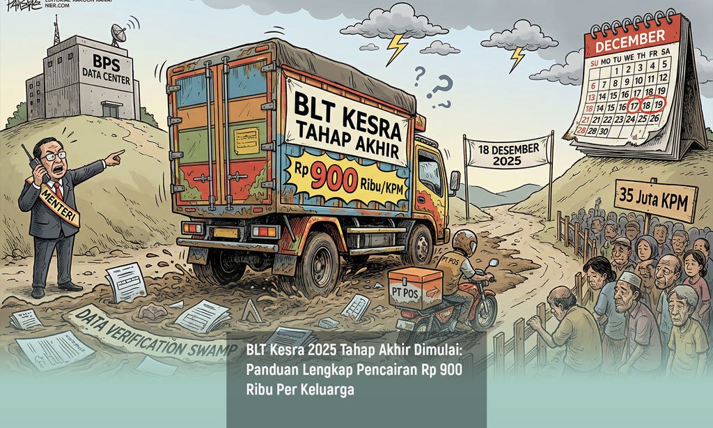 BLT Kesra 2025 Tahap Akhir Dimulai. Panduan Lengkap Pencairan Rp 900 Ribu Per Keluarga featured images ruangkosong