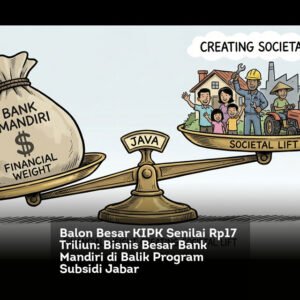 Balon Besar KIPK Senilai Rp17 Triliun. Bisnis Besar Bank Mandiri di Balik Program Subsidi Jabar locusonline featured image