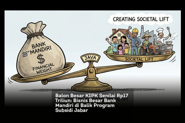 Balon Besar KIPK Senilai Rp17 Triliun: Bisnis Besar Bank Mandiri di Balik Program Subsidi Jabar