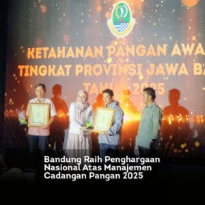 Bandung Raih Penghargaan Nasional Atas Manajemen Cadangan Pangan 2025 locusonline featured image