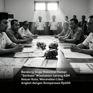 Bandung Siaga Maksimal Hadapi Serbuan Wisatawan, Larang ASN Keluar Kota, Wacanakan Libur Angkot dengan Kompensasi Rp500 Ribu locusonline featured image