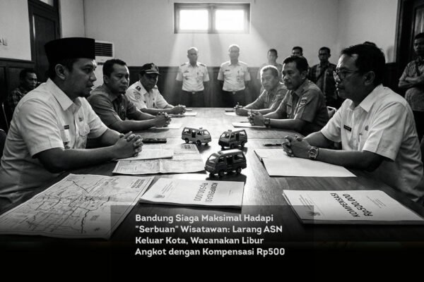 Bandung Siaga Maksimal Hadapi Serbuan Wisatawan, Larang ASN Keluar Kota, Wacanakan Libur Angkot dengan Kompensasi Rp500 Ribu locusonline featured image