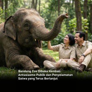 Bandung Zoo Dibuka Kembali. Antusiasme Publik dan Penyelamatan Satwa yang Terus Berlanjut locusonline featured image
