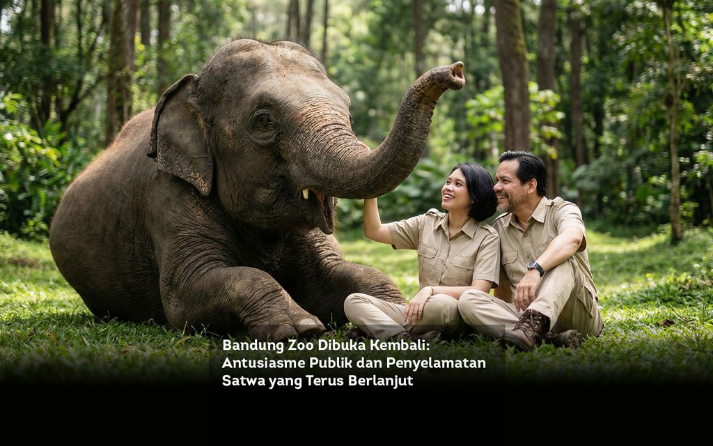 Bandung Zoo Dibuka Kembali. Antusiasme Publik dan Penyelamatan Satwa yang Terus Berlanjut locusonline featured image