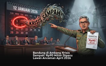 Bandung di Ambang Krisis Sampah, Rp90 Miliar Dipacu Lawan Ancaman April 2026 locusonline featured image