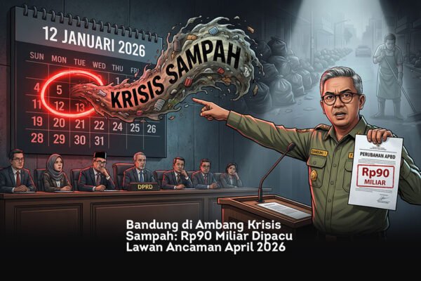 Bandung di Ambang Krisis Sampah, Rp90 Miliar Dipacu Lawan Ancaman April 2026 locusonline featured image