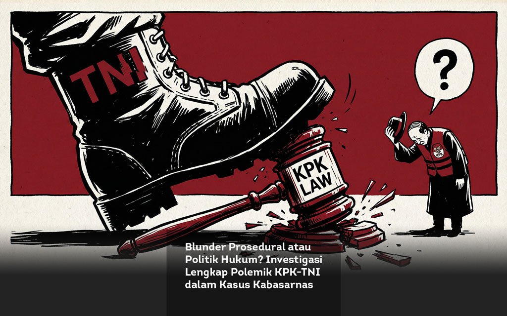 Blunder Prosedural atau Politik Hukum Investigasi Lengkap Polemik KPK TNI dalam Kasus Kabasarnas locusonline featured image