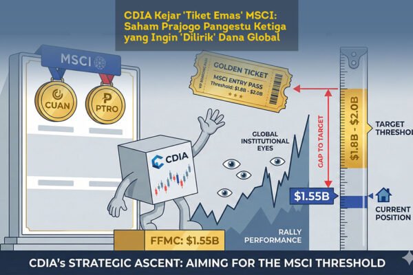 CDIA Kejar Tiket Emas MSCI, Saham Prajogo Pangestu Ketiga yang Ingin Dilirik Dana Global locusonline featured image