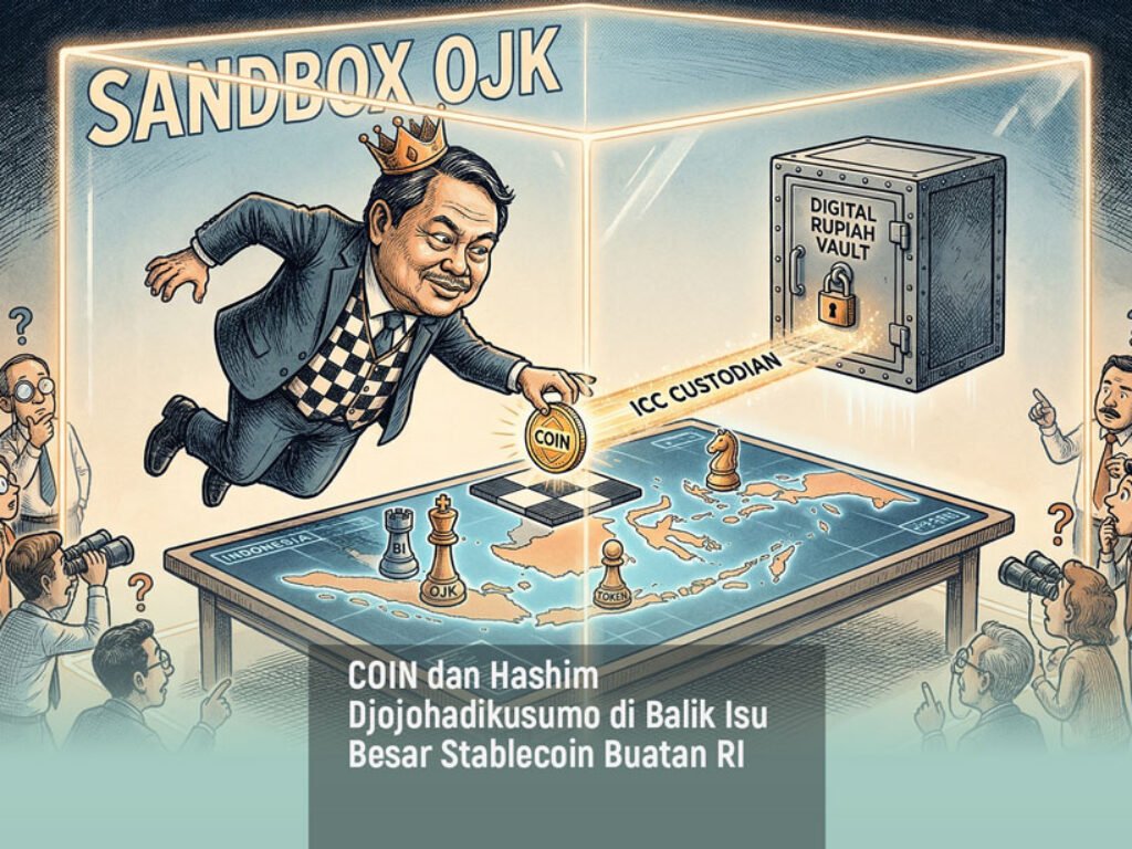 Dari Kripto ‘Biasa’ ke Mata Uang Digital Nasional: COIN dan Hashim Djojohadikusumo di Balik Isu Besar Stablecoin Buatan RI