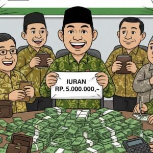 Camat iuran 5 juta toons