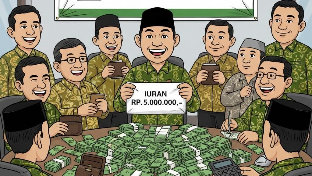 Camat iuran 5 juta toons