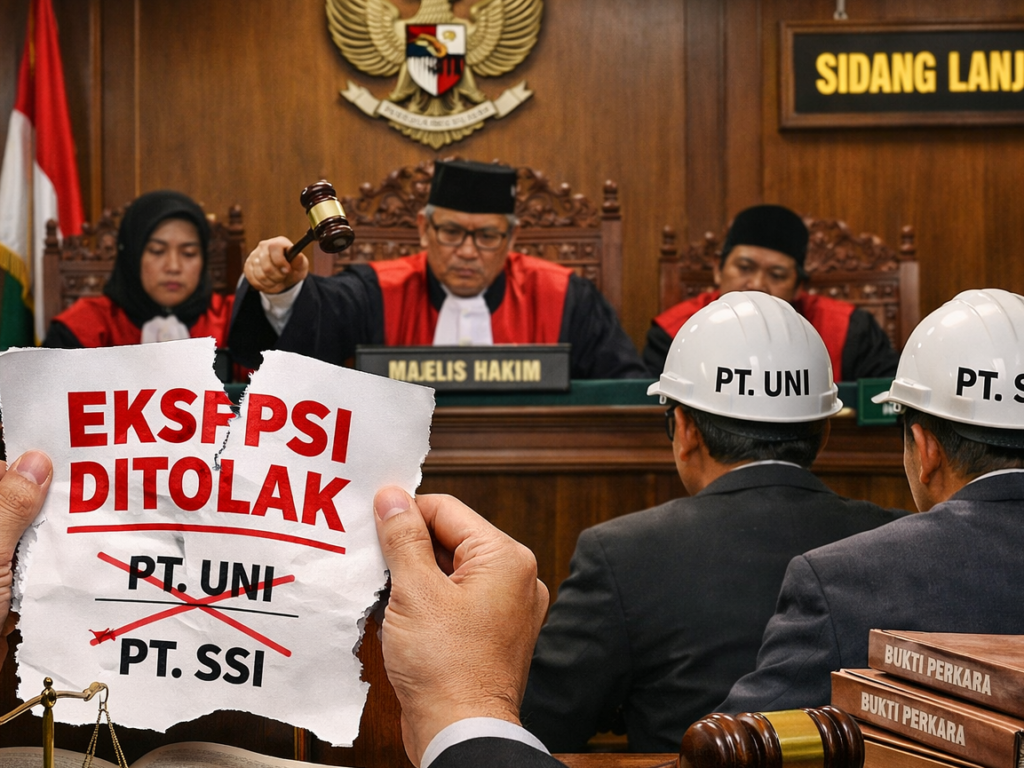 Eksepsi Mental, Sidang Jalan Terus: Gugatan PT. UNI dan PT. SSI di Garut Resmi Naik Kasta