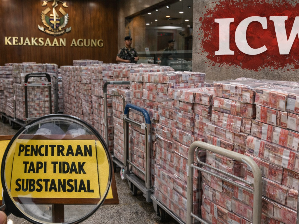 ICW Nilai Aksi Pamer Rp6,6 Triliun Kejagung Cuma Etalase