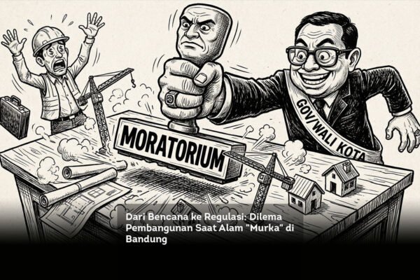 Dari Bencana ke Regulasi. Dilema Pembangunan Saat Alam Murka di Bandung locusonline featured image