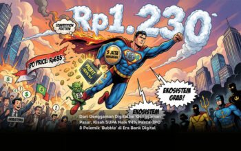 Dari Genggaman Digital ke 'Genggaman' Pasar, Kisah SUPA Naik 94% Pasca IPO & Polemik 'Bubble' di Era Bank Digital locusonline featured image