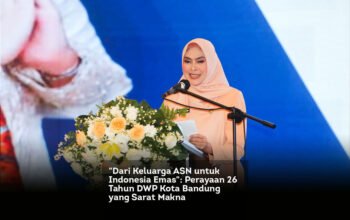 “Dari Keluarga ASN untuk Indonesia Emas”: Perayaan 26 Tahun DWP Kota Bandung yang Sarat Makna