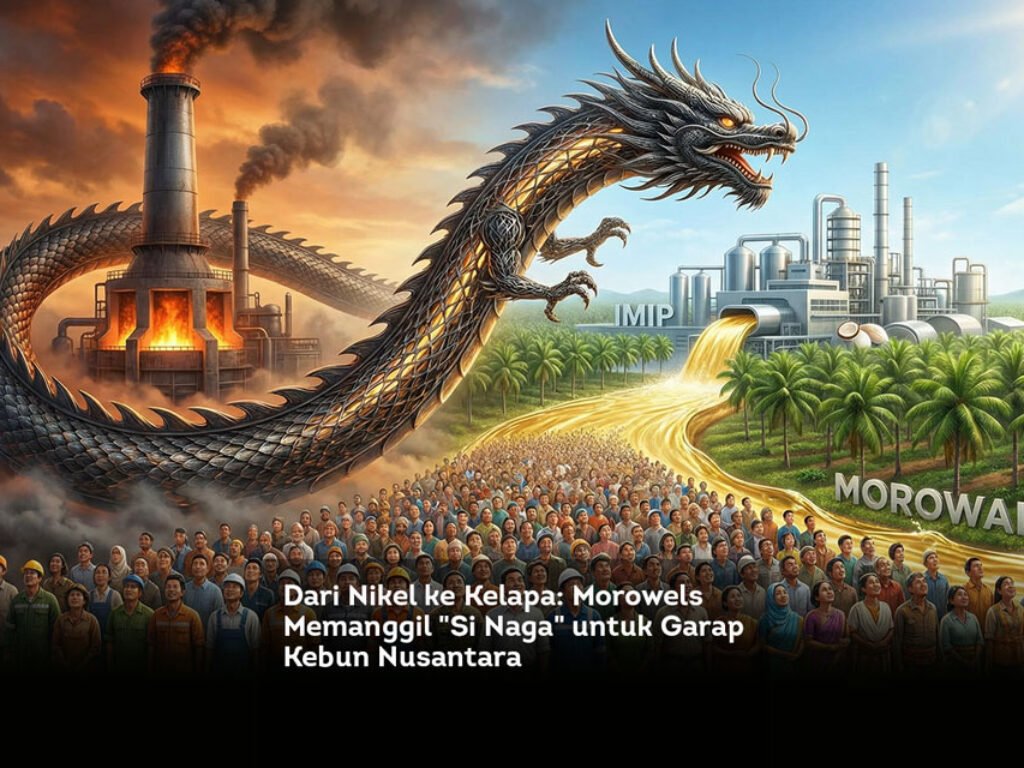 Dari Nikel ke Kelapa: Morowels Memanggil “Si Naga” untuk Garap Kebun Nusantara