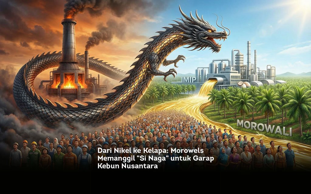 Dari Nikel ke Kelapa, Morowels Memanggil Si Naga untuk Garap Kebun Nusantara locusonline featured image