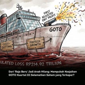Dari 'Raja Baru' Jadi Anak Hilang. Mampukah Keajaiban GOTO Kuartal III Selamatkan Saham yang Terkapar locusonline featured image