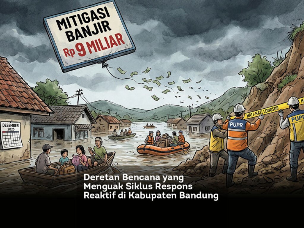 Pergeseran Tanah, Terkubur Janji: Deretan Bencana yang Menguak Siklus Respons Reaktif di Kabupaten Bandung