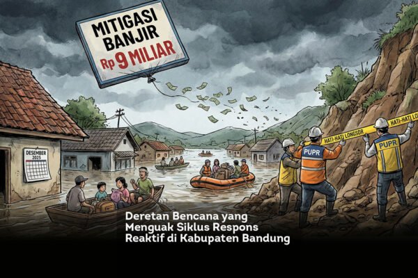 Deretan Bencana yang Menguak Siklus Respons Reaktif di Kabupaten Bandung locusonline featured image