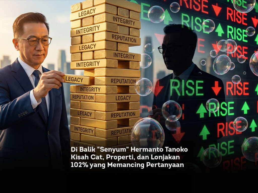 Di Balik “Senyum” Hermanto Tanoko: Kisah Cat, Properti, dan Lonjakan 102% yang Memancing Pertanyaan