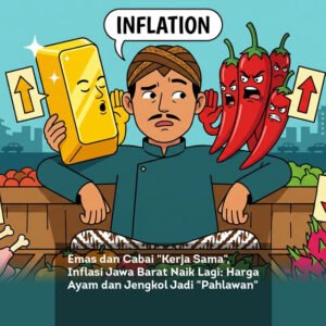 Emas dan Cabai Kerja Sama, Inflasi Jawa Barat Naik Lagi, Harga Ayam dan Jengkol Jadi Pahlawan locusonline featured image
