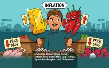 Emas dan Cabai Kerja Sama, Inflasi Jawa Barat Naik Lagi, Harga Ayam dan Jengkol Jadi Pahlawan locusonline featured image