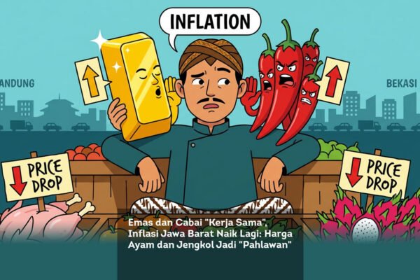 Emas dan Cabai Kerja Sama, Inflasi Jawa Barat Naik Lagi, Harga Ayam dan Jengkol Jadi Pahlawan locusonline featured image
