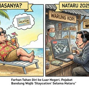 Farhan Tahan Diri ke Luar Negeri, Pejabat Bandung Wajib Staycation Selama Nataru locusonline featured image