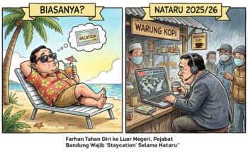 Farhan Tahan Diri ke Luar Negeri, Pejabat Bandung Wajib Staycation Selama Nataru locusonline featured image