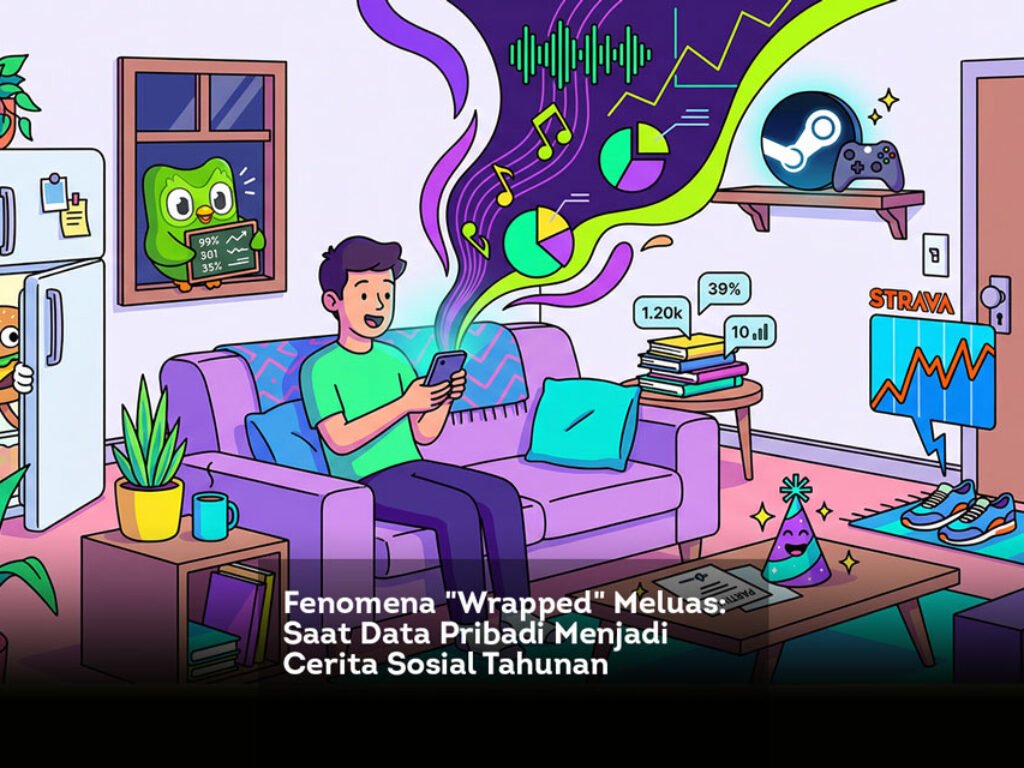 Fenomena “Wrapped” Meluas: Saat Data Pribadi Menjadi Cerita Sosial Tahunan