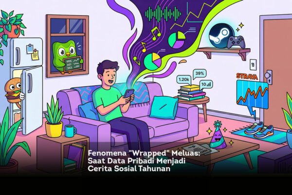 Fenomena “Wrapped” Meluas: Saat Data Pribadi Menjadi Cerita Sosial Tahunan