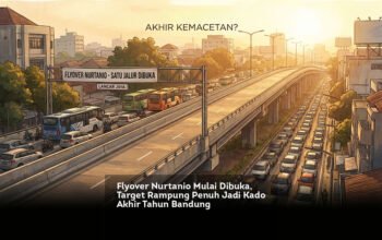 Flyover Nurtanio Mulai Dibuka, Target Rampung Penuh Jadi Kado Akhir Tahun Bandung locusonline featured image