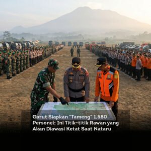 Garut Siapkan Tameng 1.580 Personel Ini Titik titik Rawan yang Akan Diawasi Ketat Saat Nataru locusonline featured image