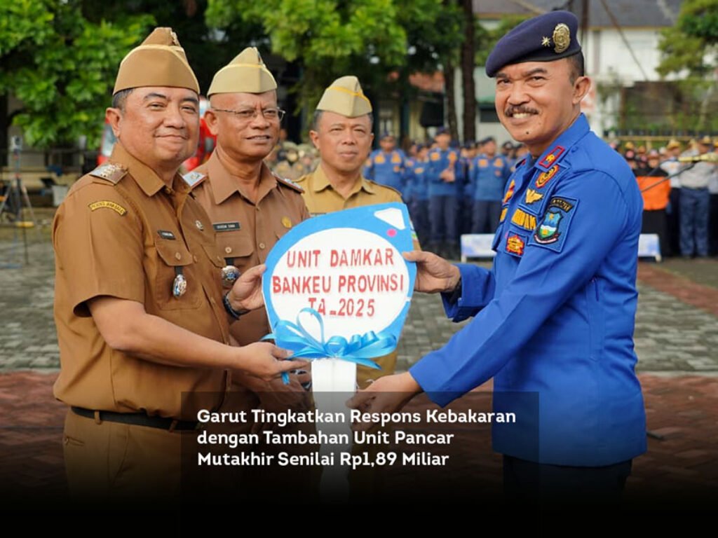 Garut Tingkatkan Respons Kebakaran dengan Tambahan Unit Pancar Mutakhir Senilai Rp1,89 Miliar