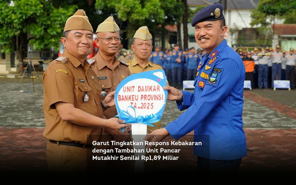 Garut Tingkatkan Respons Kebakaran dengan Tambahan Unit Pancar Mutakhir Senilai Rp1,89 Miliar locusonline featured image