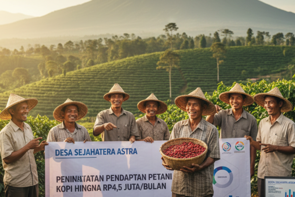 Pendapatan Petani Kopi Cikajang Melonjak hingga Rp4,5 Juta per Bulan Berkat Program Desa Sejahtera Astra