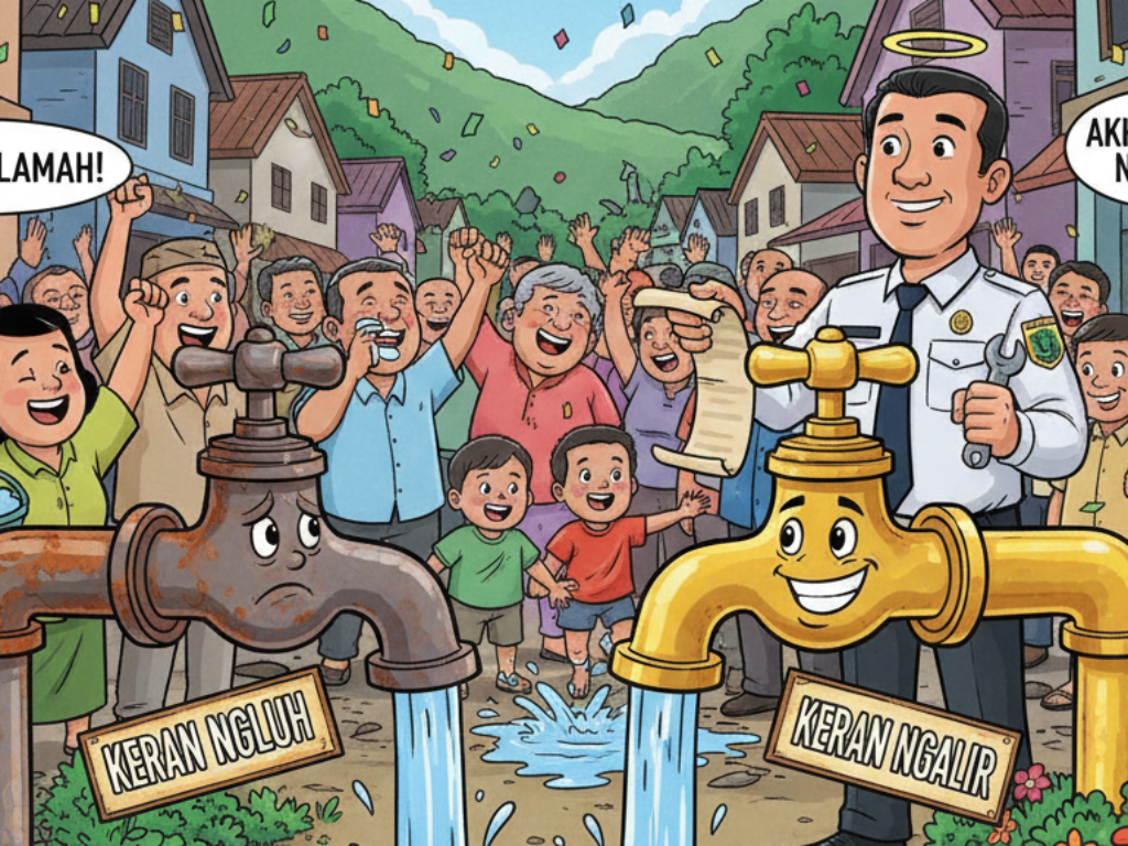 PDAM Tirta Intan Garut Mulai Tobat Pelayanan