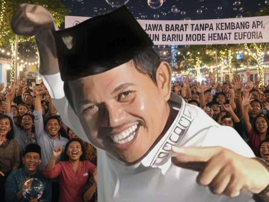 Jawa Barat Tanpa Kembang Api, Tahun Baru Mode Hemat Euforia