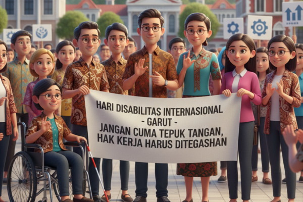 Hari Disabilitas Internasional di Garut Jangan Cuma Tepuk Tangan, Hak Kerja Harus Ditegaskan